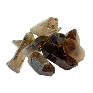 Smokey Quartz Rough & Polished Point 3-4cm (Boxed)
